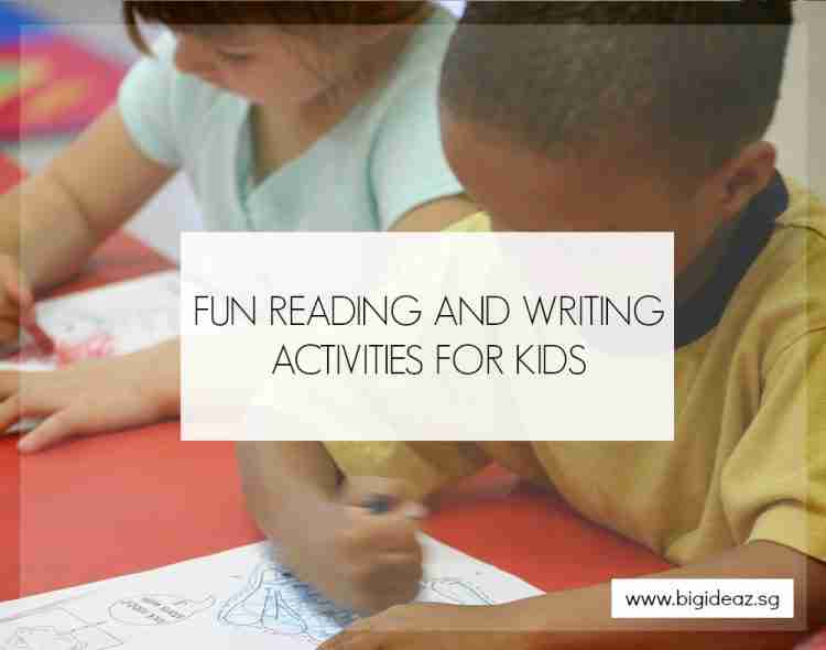 Reading writing activities