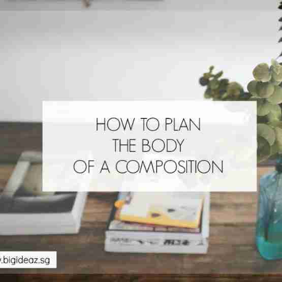 how to write English compositions