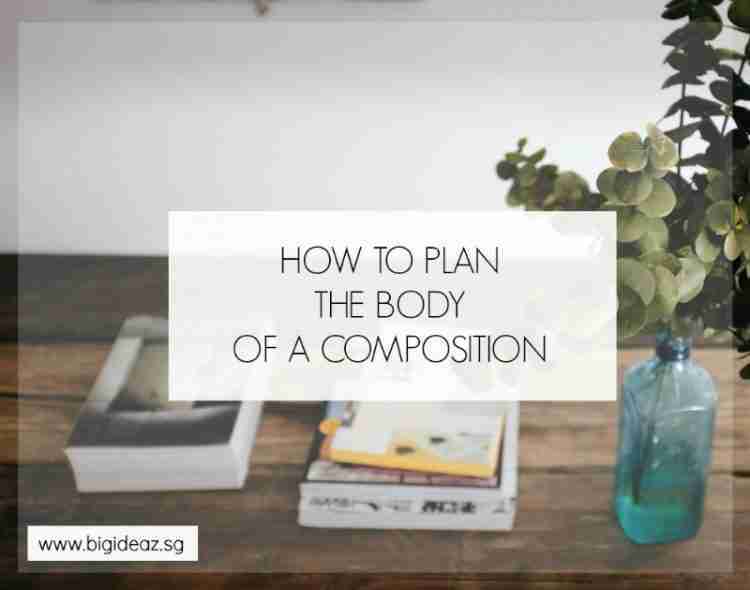 how to write English compositions