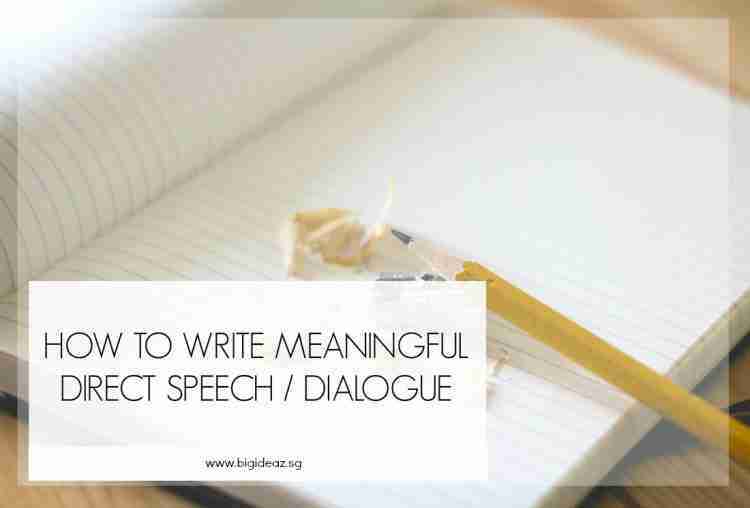 direct speech in compositions