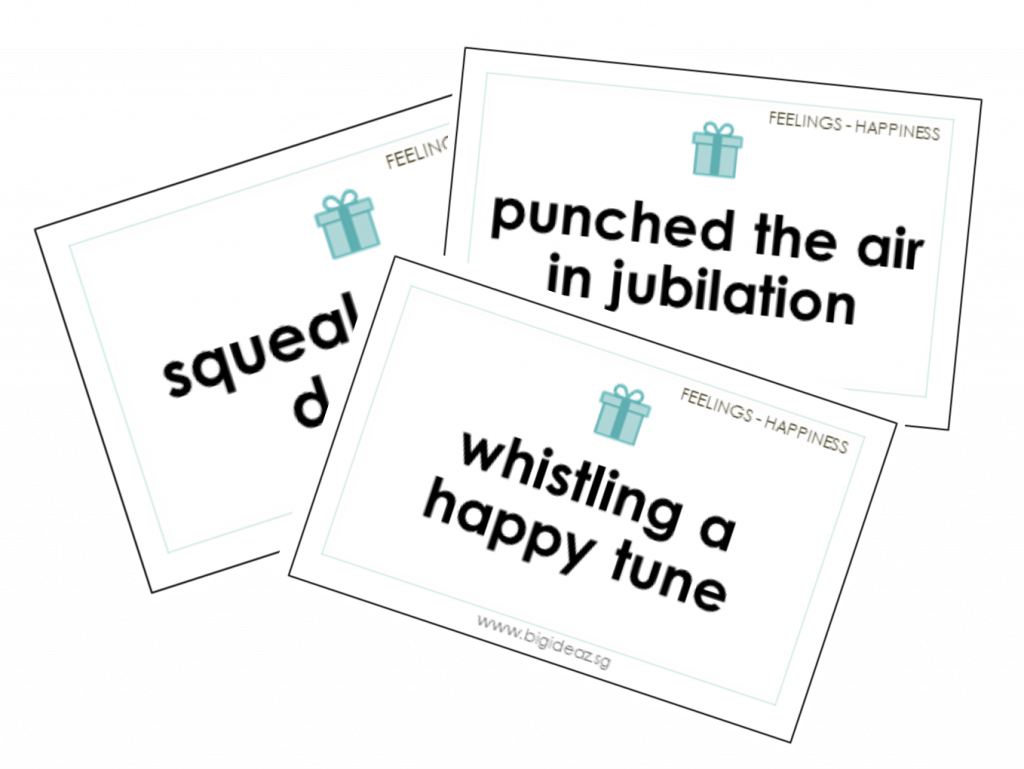 vocabulary cards