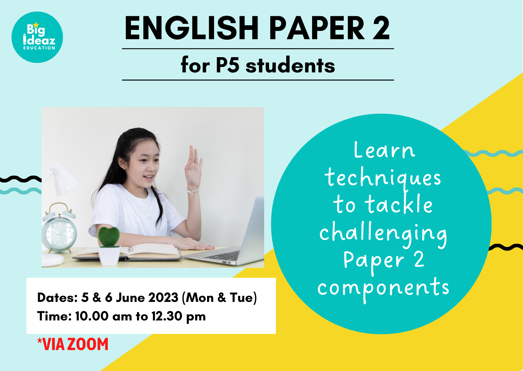 P5 English Paper 2 Workshop (ONLINE)