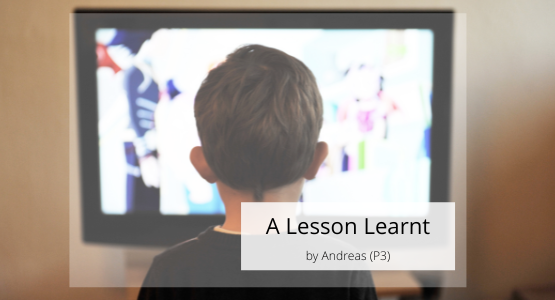 A Lesson Learnt P3 Composition
