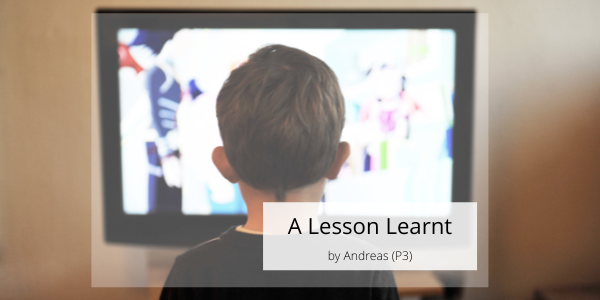 A Lesson Learnt P3 Composition