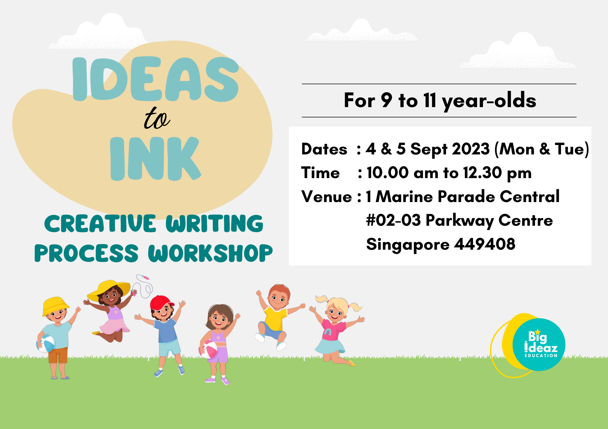 Ideas To Ink – Creative Writing Process Workshop